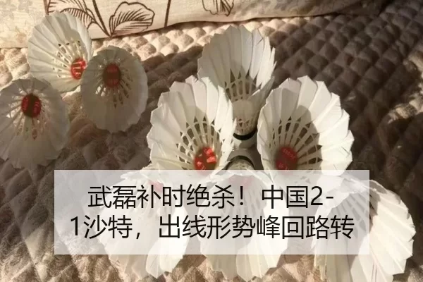 武磊补时绝杀！中国2-1沙特，出线形势峰回路转